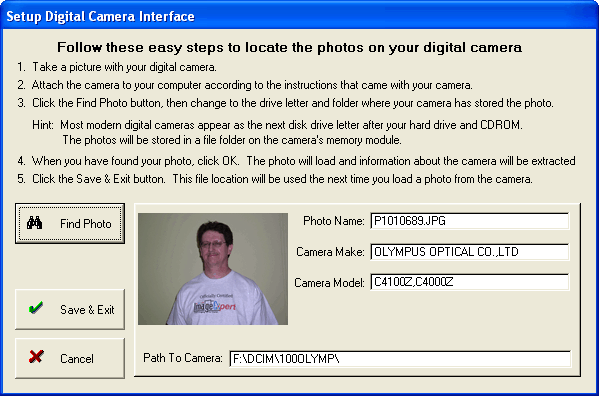 The ProImage camera finder