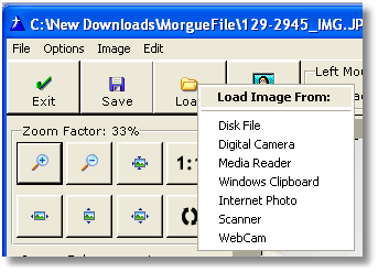Load Menu - all sources Load Menu - all sources