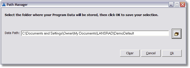 Running the imported WnSelectPath procedure on First Run Running the imported WnSelectPath procedure on First Run