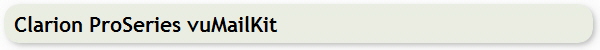Clarion ProSeries vuMailKit