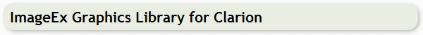 ImageEx Graphics Library for Clarion